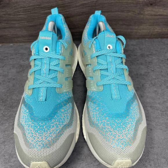Adidas Energy Boost SE Packer Shoes Mens Size 9 Grey Blue Sneakers CP9762
